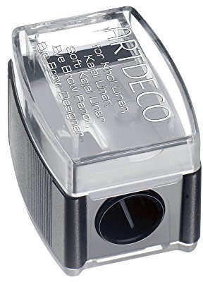 ARTDECO Sharpener For Wooden Pencils - Anspitzer für Eyeliner, Kajal & Lipliner mit Reinigungsstift - Für präzises Anspitzen von Make-up Holzstiften