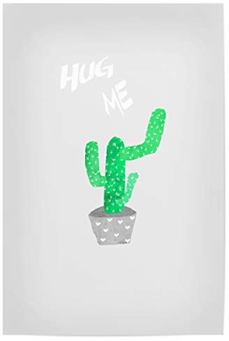 artboxONE Poster 30x20 cm Typografie Kaktus hochwertiger Design Kunstdruck - Bild Kaktus Kaktus Liebe