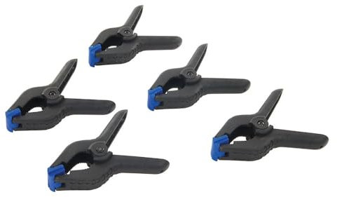 Silverline 250143 Spring Clamps 5pk 110 mm Length / 50 mm Jaw