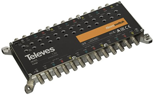 Televes 714709 - Amplificador nevoswitch 13x13 g-/27/25db vs105