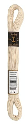Anchor Stickgarn 4-fädig, 4386025-00387, Farbe:387, Stickgarne