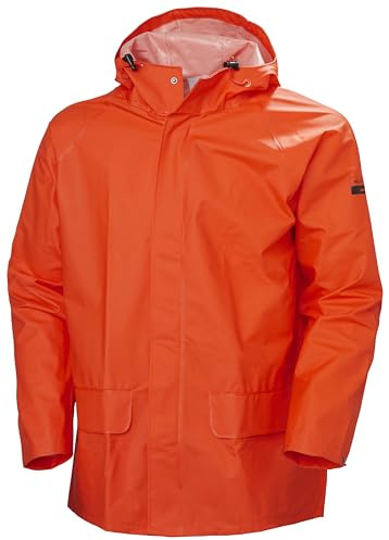 Helly Hansen Mandal, 70129_290-XL Chaqueta Impermeable, XL, Naranja