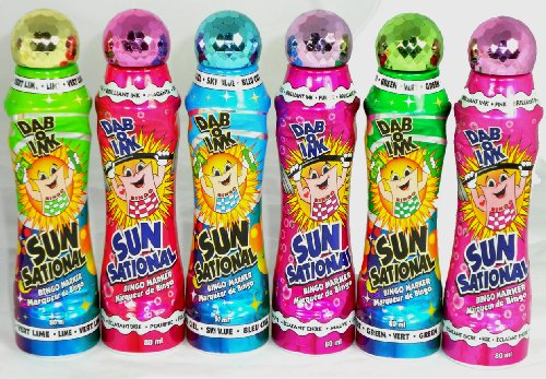Sunsational Bingo Dauber/Dabber set om 170 – 113 g. – blandade färger
