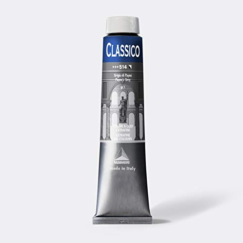 MAIMERI CLASSICO Künstlerölfarbe 200 ml, Farbton Paynesgrau