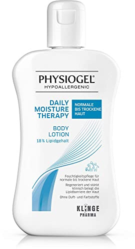 PHYSIOGEL Daily Moisture Therapy Body Lotion 200 ml – fuktgivande kroppslotion för torr, spännande hud – regenererar och reparerar huden