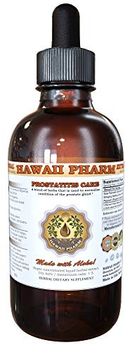 Prostate Support Dietary Supplement: Pygeum (Pygeum Africanum) Bark, Saw Palmetto (Serenoa Repens) Berry, Stinging Nettle (Urtica Dioica) Leaf Tincture (Alcohol-based Liquid Extract) 2 oz