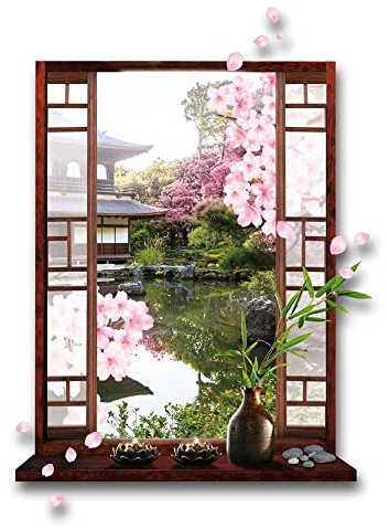 Stickers trompe l'oeil - Japon