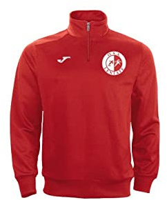Joma Sudadera Faraon Rojo Media Cremallera, Hombres, Rojo-600, L