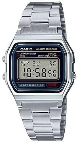 Casio Mens Classic Stainless Steel Digital Watch