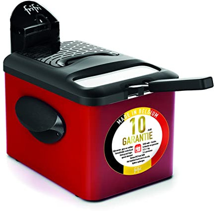 Frifri 1905R Solo 3.5L 3200W Negro, Rojo - Freidora (3,5 L, 1 kg, Solo, Negro, Rojo, 3200 W, 280 mm)