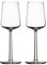 Iittala 003947SET Essence Weisswein, 2-er Set, Klar