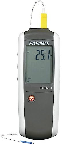 VOLTCRAFT PL-120 T1 Temperatur-Messgerät -200 - +1372 °C Fühler-Typ K, J