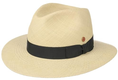 Mayser Menton Panamastrohhut Traveller Ripsband UV-Schutz Made in EU Herren Sommer