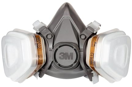 3M Lot de Masques de Peinture 6000 A2/P3 Taille M