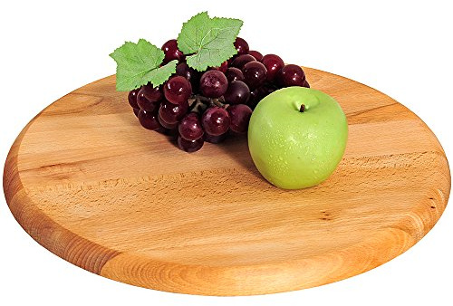 Kesper 85449 Drehplatte aus Buche, braun, 35 x 35 x 4 cm