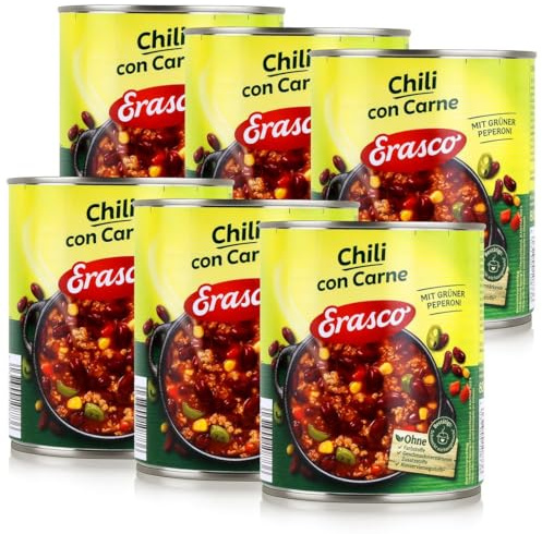 Erasco Mexikanisches Chili Con Carne, 6 x 800 g