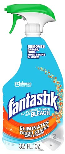 All-Purpose Cleaner with Bleach, Fresh Clean Scent, 32 oz Trigger Spray Bottle