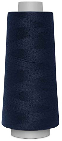 Gütermann Toldi-Lock 100% Fb. 6950-dunkelblau, 2.500 m Nähgarn, Polyester, Dunkelblau, 12 x 5,5 x 5,5 cm
