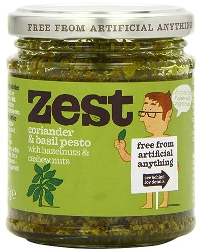 Zest Coriander and Basil Pesto, 165g