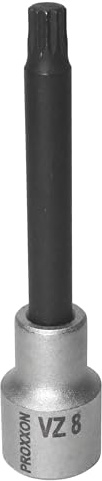Proxxon 23371 Vielzahn XZN Einsatz Bit Nuss VZ8 Länge 100mm Antrieb 12,5mm (1/2)
