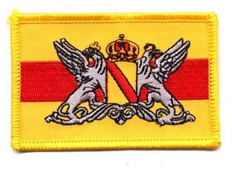 Flaggen Aufnäher Patch Großherzogtum Baden Wappen NEU