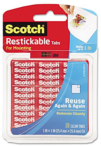 Scotch wiederverwendbar Montage Tab