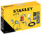 Stanley Multi - Druckluft - Zubehör Kit 9 mit Reifenfüller, Ausblaspistole, Farbspritzpistole, Sprühpistole, Waschpistole und Druckluftschlauch für Kompressor