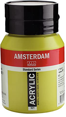 Amsterdam Standard Series Acrylfarbe Flasche 500 ml Olivgrün Hell 621 (17726212)