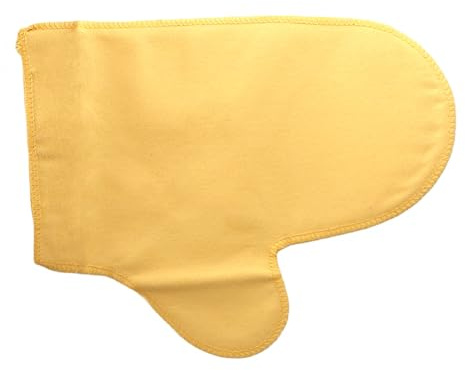 Nushine Brass Copper Bronze Cleaning Mitt | Anti Tarnish Impregnated | Impregnated mitt, Removes light tarnish, Restores shine, Dry use, Reusable, No polish needed
