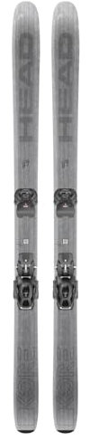 HEAD Kore 87 – Pack de esquí + fijaciones Attack LYT 11 Gw para hombre, talla 184, color gris