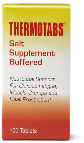 Thermotabs Salt Supplement Buffered Tablets 100 ea by Thermotabs