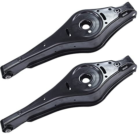 BESTPRICE 2x bras de suspension arrière inférieur gauche droit avec roulement