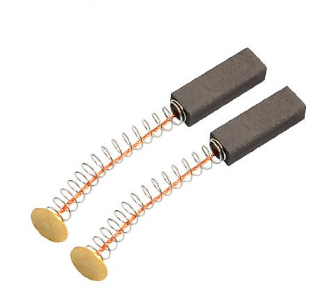 sourcing map Escobillas de Carbón Pieza de Reparación de Repuesto 2 Piezas | 6mm x 8mm x 24mm, para Motor Eléctrico Genérico