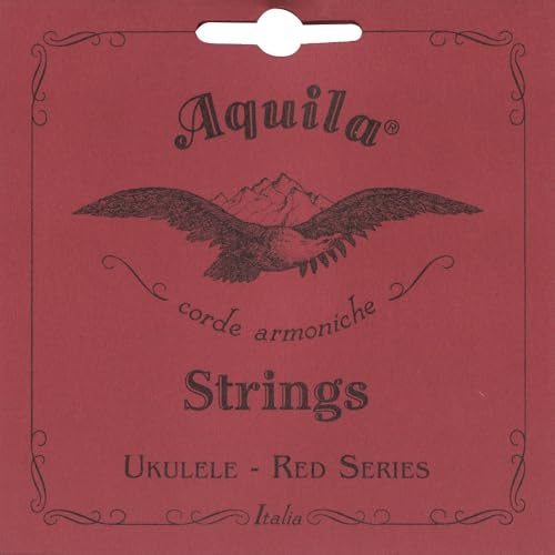Aquila 88U - Juego de cuerdas para ukelele tenor en Sol (grave), Do, Mi, La