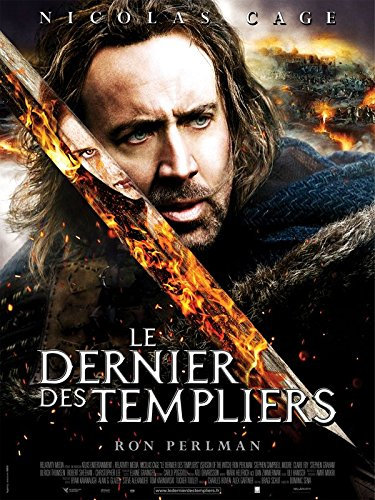 Le Dletzte Des Templiers – Nicolas Cage – 116 x 158 cm Original-Kinoposter