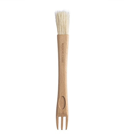 Mason Cash Innovative Kitchen 2-in-1 Pastry Brush and Fork, Beechwood