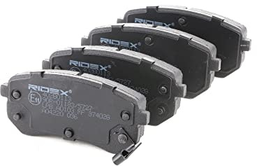 RIDEX 402B0113 Set d'assale Kit pastiglie freni Posteriore Compatibilità con KIA Picanto SA