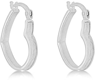Tuscany Silver Damen Creole 925 Sterlingsilber Silber - 8.51.1919