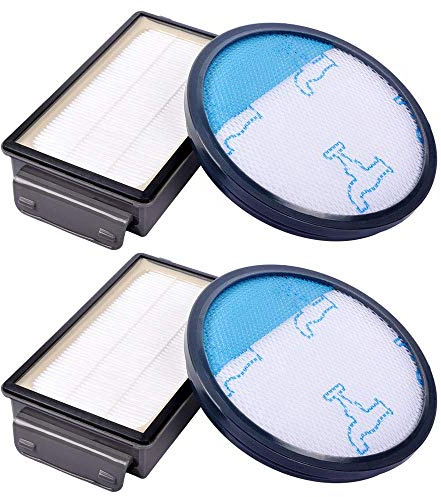 2 Pack ZR005901 Filtros HEPA Rowenta Cyclonic Power Series RO3753EA, RO3718EA, RO3724EA, RO3731EA, RO3753EA, RO3786EA, RO3798EA / Moulinex/Tefal Compact