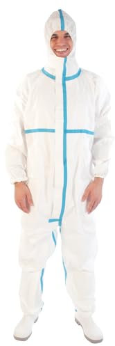 Hygostar Overall Microporous, XL, weiß Kat.III, Typ 4+5+6