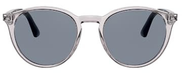 Persol Herren Po3152s Sonnenbrille, Grey/Blue, 52/20/145 EU