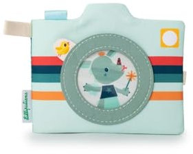 Lilliputiens - Album Photo Bébé Joe le Dragon - 10 Pochettes pour Souvenirs - adequat pour la Crèche ou une Sortie en Famille - S'Amuser en Apprenant - Couverture Personnalisable - dès 3 Mois - 83434