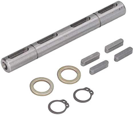 Réducteur à Vis sans Fin Arbre à Double Sortie Diamètre 14 Mm Longueur 128 Mm Grande Capacité de Roulement Moteur Pas à Pas Arbre à Double Sortie Réducteur à Vis sans Fin Boîtes de Vitesses