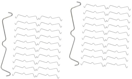 JECOMPRIS 120stücke Pegboard Hakenfixierer Pegboard Clips Für Garage Und Zubehör Für Effektive Organisation Und Ansprechende Präsentation