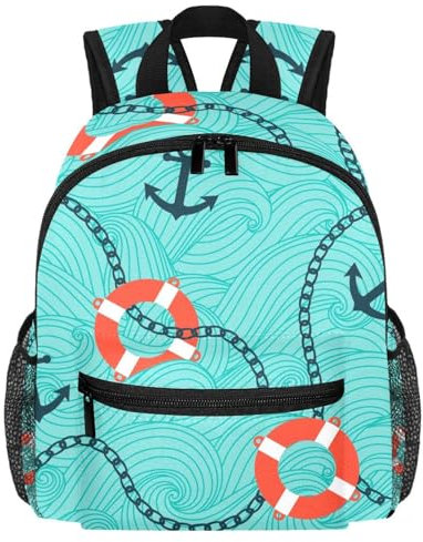 Süßer Kleinkind-Rucksack – moderne Kindertasche mit Kunstblumen, für Vorschule, Schule, Mädchen und kleine Kinder, Mehrfarbig 10, 25.4x10x30 CM/10x4x12 in