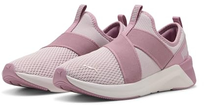 PUMA Scarpe da Running SOFTRIDE Harli Slip-On da Donna 37, Mauve Mist Poised Pink