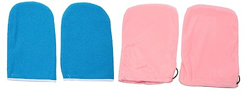 WOFASHPURET 2stücke Faustlinge Für Paraffinwachsbad Handtherapiehandschuhe Beidhändig Tragbar Ohne Wärmeabzug Für Heißwachstherapien Und Spa-behandlungen