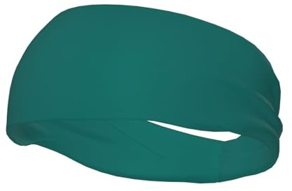 Natürliches grünes Sportschweißband, Unisex-Stirnbänder für Damen und Herren, dehnbar, atmungsaktiv und feuchtigkeitsableitend