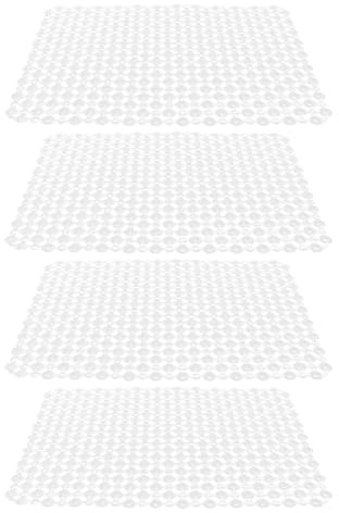 SHINEOFI Alfombrilla para Escurrir Platos de Cocina Rectangular de PVC Antideslizante Uso Versátil para Utensilios y Vajilla Cocina