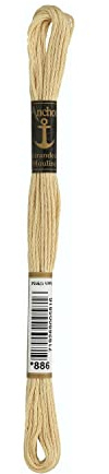 Anchor Sticktwist, 4635000-00886, Farbe:886, Stickgarne